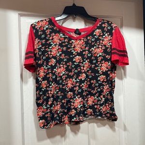 Floral crop top